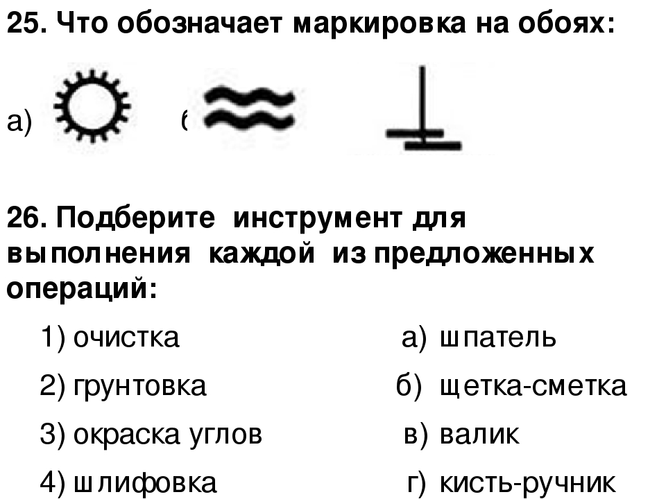 Как маркируются обои без подбора рисунка