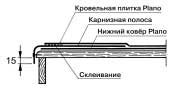 Монтаж торцевого карниза для мягкой битумной черепицы Icopal