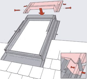 Монтаж мансардных окон Velux