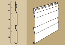 Пластиковая вагонка Fineber